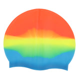 Maxbell Unisex Adult Kids Waterproof Silicone Swimming Pool Cap Swim Shower Hat A3