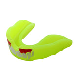 Maxbell Adult Fang Mouth Guard Gum Shield Boxing Football Teeth Protector Fluo Green