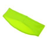 Maxbell Women Men Sports Sweat Sweatband Headband Yoga Gym Stretch Wrap Fluo Green