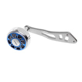 Maxbell Metal Fishing Reel Handle Ball Knob with Handle for S/D/A Spinning Reel Blue