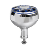 Maxbell Stainless Steel Fishing Reel Handle Ball Knob for S/D/A Spinning Reel Blue