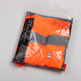 Maxbell Hi-Vis Reflective Tape Short Sleeve Road Work Safety T Shirt orange