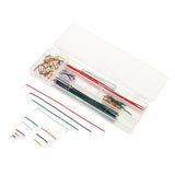 Maxbell 140x Solderless Breadboard Jumper Cable Wire Kit Box DIY Shield For Arduino