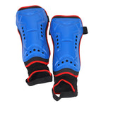 Maxbell A Pair of Blue Football Shinpads With Ankle Socks