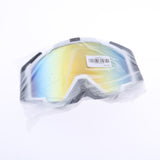 Maxbell Motorcycle Motocross Riding Goggles Anti-Sand/Dust Protective Glasses White