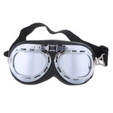 Maxbell Motorcycle Riding Goggles Anti-Sand/Dust Protective Sun Glasses Silver