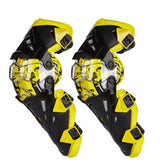 Maxbell Windproof Knee Shin Armor Protective Guard for Motorcycle Motocross Yellow