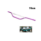 Maxbell Universal 7/8" 22mm Motorcycle Handlebar Drag Bar Handle Bars 70cm Purple