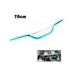 Maxbell Universal 7/8" 22mm Motorcycle Handlebar Drag Bar Handle Bars 70cm Blue