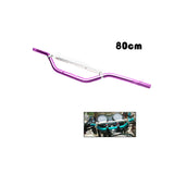 Maxbell Universal 7/8" 22mm Motorcycle Handlebar Drag Bar Handle Bars 80cm Purple