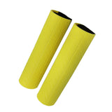 Maxbell Motorcycle Front Fork Protector Shock Absorber Guard Wrap Cover Skin Yellow