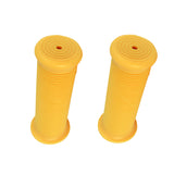 Maxbell Motorcycle Vintage Thread Grip Handle Cover for Harley Honda Light Yellow