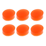 Maxbell 6 Pieces Waterproof Soft Silicone Swimming Bathing Ear Plugs Earplugs Orange