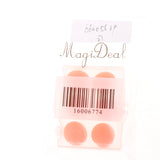 Maxbell 6 Pieces Waterproof Soft Silicone Swimming Bathing Ear Plugs Earplugs Orange