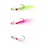 Maxbell 3pcs Carp Head Bait Bucktail Jigs Jigging Lure Saltwater Fishing Lures 14g