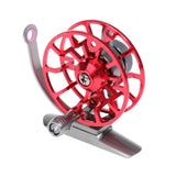 Maxbell Metal Ultra-light Former Ice Fishing Wheel Fly Fishing Reel Red