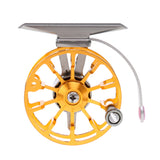 Maxbell Metal Ultra-light Former Ice Fishing Wheel Fly Fishing Reel Gold