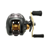 Maxbell Light Weight Left handed Baitcasting Reels Fishing Tackle 12+1 BB 6.3:1