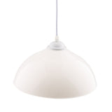 Maxbell Semi-circular Ceiling Light Shade Cover Pendant Lampshade Fixture White