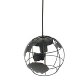 Maxbell Global Pattern Pendant Light Shade Lamp Shade Lounge Hall Black With Line