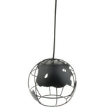 Maxbell Global Pattern Pendant Light Shade Lamp Shade Lounge Hall Black With Line