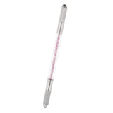 Maxbell Crystal Acrylic Manual Tattoo Pen Microblading Permanent Eyebrow Tool Purple