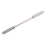 Maxbell Crystal Acrylic Manual Tattoo Pen Microblading Permanent Eyebrow Tool Purple