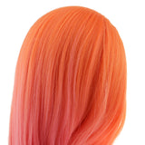 Maxbell Salon Cosmetology Hairdressing Practice Training Head Mannequin Pink+Orange
