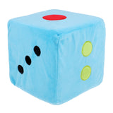 Maxbell Plush Dice Stuffed Toy Dice Pillow Hang Car Dice Sofa Decoration Blue