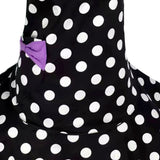 Maxbell Adjustable Apron Home Shop Kitchen Cooking Women Ladies Aprons Purple Edge