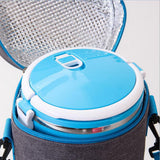 Maxbell Portable Insulated Bento Lunch Box Tote Picnic Storage Bag Pouch Case M