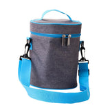 Maxbell Portable Insulated Bento Lunch Box Tote Picnic Storage Bag Pouch Case M
