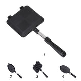 Maxbell Non-Stick Cooking Baking Mold Shaper Waffle Baker Maker Pan Bakeware Tool 1