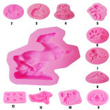 Maxbell 3D Silicone Cake Mold Mould Fondant Baking Sugarcraft Decorating Six Bird