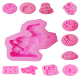 Maxbell 3D Silicone Cake Mold Mould Fondant Baking Sugarcraft Decorating Six Bird