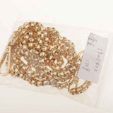 Maxbell 120cm Bag Chain Strap Handmade Shoulder Bag Chain Replacement  Gold