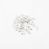 Maxbell 50 Pieces DIY Jewelry Accessories Metal Material Lobster Clasps Claw Silver