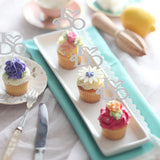 Maxbell I Do Cake Picks Wedding Engagement Cake Topper Cake Decoration Silver