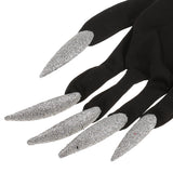 Maxbell Scary Woman Gloves Long Glitter Fingernails Halloween Fancy Dress