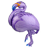 Maxbell Large Flamingo Aluminum Foil Balloon Hawaiian Luau Party Decor 41 x 20"