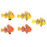 Maxbell Pack of 5 pieces Wind-up Swimming Fish Baby Pool Bath Water Toy Clownfish