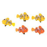 Maxbell Pack of 5 pieces Wind-up Swimming Fish Baby Pool Bath Water Toy Clownfish