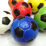 Maxbell 12pcs/Lot Solid Football PU Sponge Ball Release Pressure Pet Chew Activity