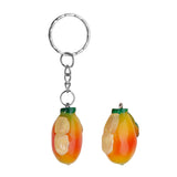 Maxbell 12pcs Mango Keyrings