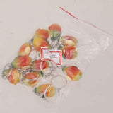 Maxbell 12pcs Mango Keyrings