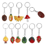 Maxbell 12pcs Mango Keyrings