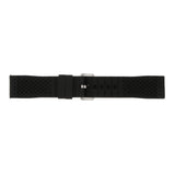 Maxbell Silicone Watch Bands Soft Rubber Replacement Watch Strap Waterproof 24mm