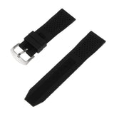 Maxbell Silicone Watch Bands Soft Rubber Replacement Watch Strap Waterproof 24mm