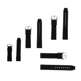 Maxbell Silicone Watch Bands Soft Rubber Replacement Watch Strap Waterproof 24mm