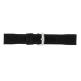 Maxbell Silicone Watch Bands Soft Rubber Replacement Watch Strap Waterproof 24mm